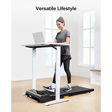 UREVO Under Desk Treadmill Portable Walking Pad 2.25HP