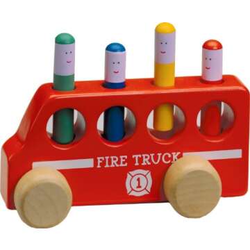The Original Toy Company Pop Up Fire Truck