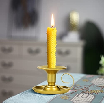 Homean Candle Holders - Elegant Gold Centerpieces for Events