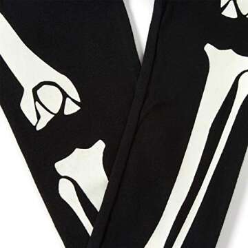 Little Pajamas Boys Skeleton Halloween Pjs 100% Cotton Toddler Clothes Kids Sleepwear Size 2t Black