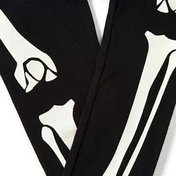 Little Pajamas Boys Skeleton Halloween Pjs 100% Cotton Toddler Clothes Kids Sleepwear Size 2t Black