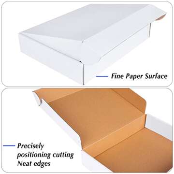 Buy 9x6x4 White Cardboard Shipping Boxes - 30 Pack