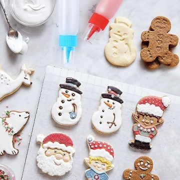 GOLOHO Cookie Icing Bottles for Easy Decorating