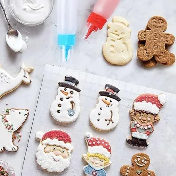 GOLOHO Cookie Icing Bottles for Easy Decorating