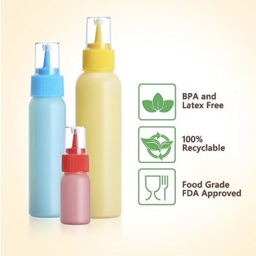 GOLOHO Cookie Icing Bottles for Easy Decorating