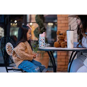 Simple Modern Disney Princess Kids Water Bottle with Straw Lid | Reusable Insulated Stainless Steel Cup for Girls, School | Summit Collection | 14oz, Princesses Royal Beauty