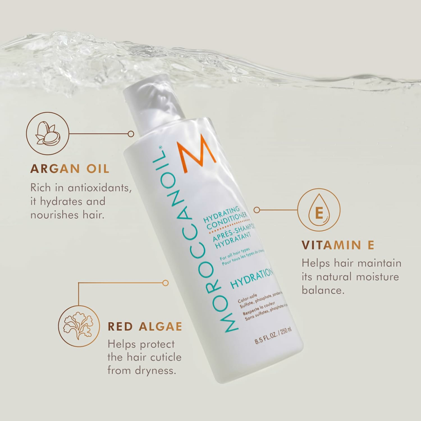Moisturizing Hydrating Conditioner by Moroccanoil