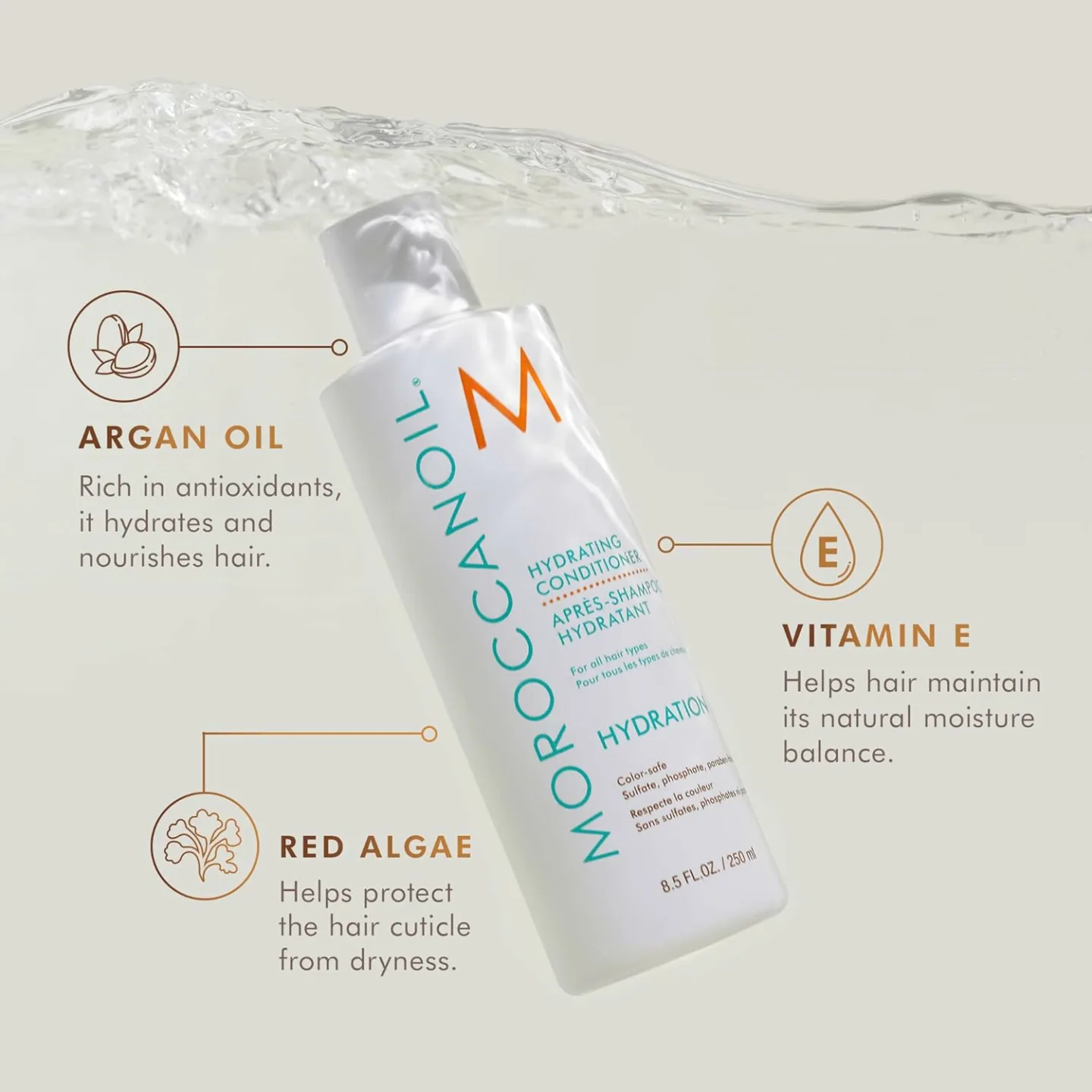 Moisturizing Hydrating Conditioner by Moroccanoil