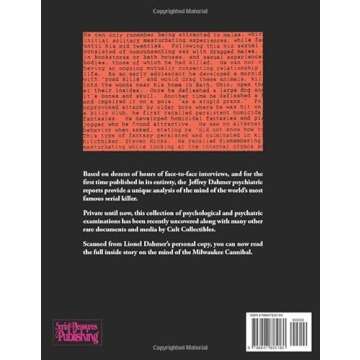 Dahmer - The Psych Reports: A Comprehensive Analysis of the Milwaukee Cannibal