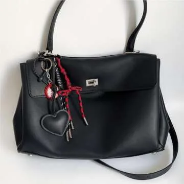 QTMY Cute Braided Keychain Bag Charms for Handbag Purse Backpack Accessories Bogg Bag,335