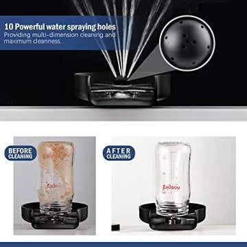 HGN Stainless Steel Kitchen Sink Glass Rinser