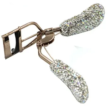 Stylish Bestbling Bling Eyelash Curler with No-Pinch Design