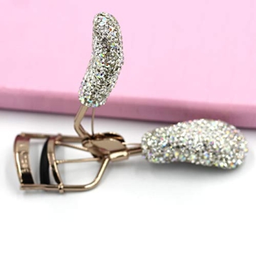 Stylish Bestbling Bling Eyelash Curler with No-Pinch Design