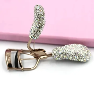 Stylish Bestbling Bling Eyelash Curler with No-Pinch Design