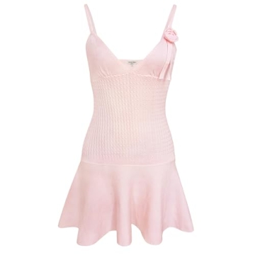 Sexy Sling Dress with Flower Design for Perfect Fit