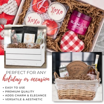 Eco-Friendly Kraft Crinkle Cut Paper Shred Gift Filler