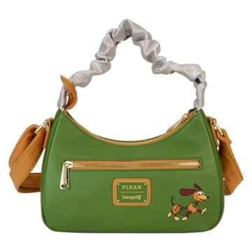 Loungefly Pixar: Toy Story - Slinky Dog Crossbody Purse, Amazon Exclusive