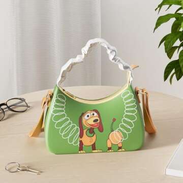 Loungefly Pixar: Toy Story - Slinky Dog Crossbody Purse, Amazon Exclusive