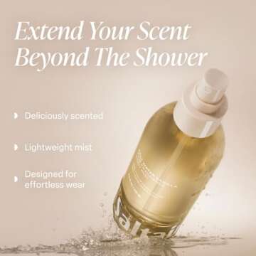 Saltair Body Mist 2 Pack - Fine Fragrance, Lightweight Body Spray Mist with Salt Water Vanilla Scent...