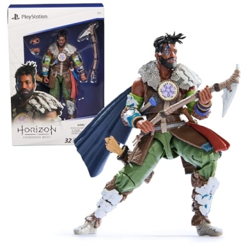 Premium 6-Inch Varl Action Figure – Horizon Forbidden West with 3 Accessories, Perfect for PS5 Fan...
