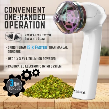 Mamba USB Electric Herb Grinder - Compact & Stylish