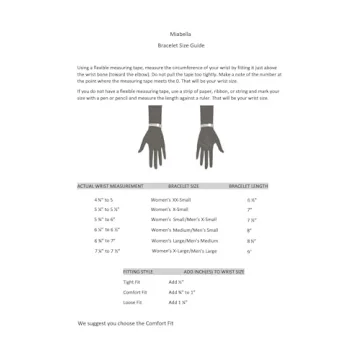 Miabella 925 Sterling Silver Bead Bracelet for Women