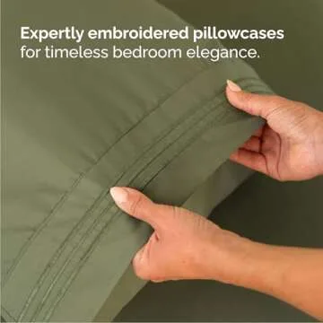 Queen Size 4 Piece Sheet Set - Comfy Breathable & Cooling Bed Sheets Set - Hotel Luxury Bedding for Women, Men, Kids & Teens - Deep Pockets, Easy-Fit, Super Soft & Wrinkle Free - Oeko-Tex - Sage Green