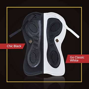 Kavallerie 3D Air-Mesh Half Pad, Impact Protection & Therapeutic Gel Padding English Saddle for Maxi...