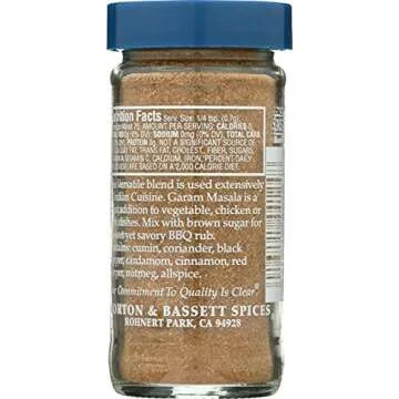 Morton & Bassett Garam Masala 1.9 ounce