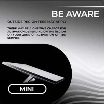 Starlink Internet Kit Satellite - Portable 4nd Gen Mini Star Link Antenna with Phase Array Technolog...