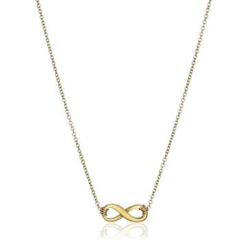 Dogeared Infinite Love Gold Dipped Necklace for Women