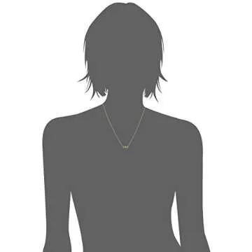 Dogeared Infinite Love Gold Dipped Necklace for Women