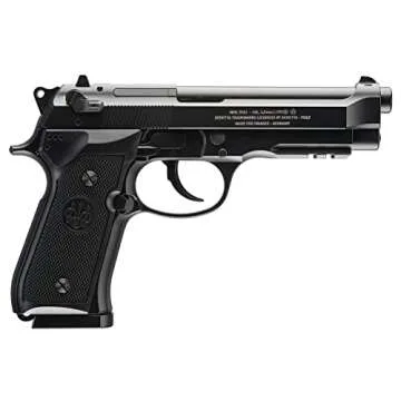 Umarex mens Beretta M92 A1 Blowback Full-Auto .177 Caliber BB Gun Air Pistol, Black, Large
