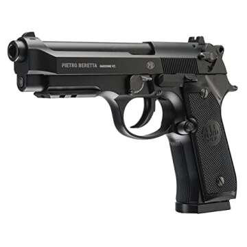 Umarex mens Beretta M92 A1 Blowback Full-Auto .177 Caliber BB Gun Air Pistol, Black, Large