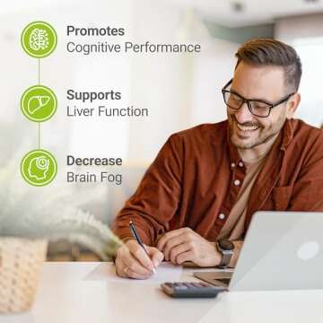 Nested Naturals Choline Bitartrate 500mg - High Potency Choline Supplements - Supports Cognitive Performance & Liver Function - 100% Vegan & Non-GMO Choline - 90 Vegan Capsules