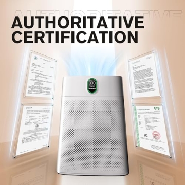 Efficient MORENTO Air Purifier for Rooms Up to 1076 Sq Ft