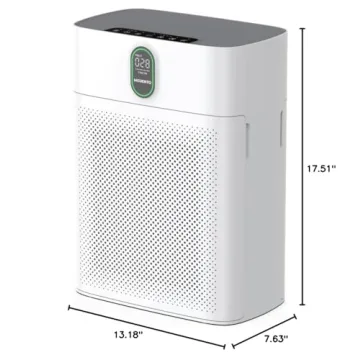 Efficient MORENTO Air Purifier for Rooms Up to 1076 Sq Ft