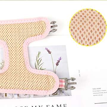 Yuehuam Pet Backpack Harness with Leash for Cat Small Dog Self Mini Carrier Back Pack Pocket Saddle Bags Puppy Bag with Training Lead Leash for Doggie Outdoor Travel Hiking Walking