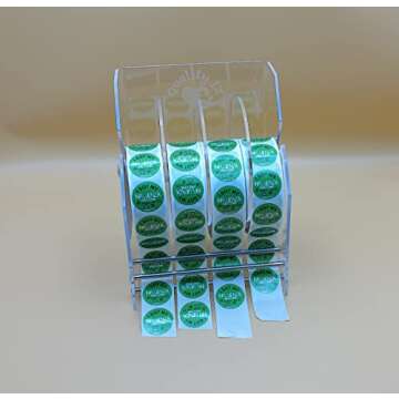 Adjustable Label Dispenser with 3-disks