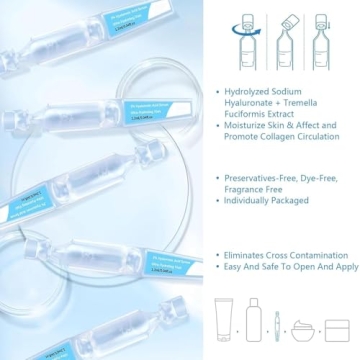 30pcs Ultra Hydrating 3% Hyaluronic Acid Serum Vials