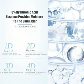 30pcs Ultra Hydrating 3% Hyaluronic Acid Serum Vials