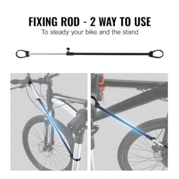 VEVOR Bike Repair Stand, 66 lbs Heavy-duty Aluminum Bicycle Repair Stand, Adjustable Height Bike Maintenance Workstand with Magnetic Tool Tray Telescopic Arm, Foldable Bike Work Stand for Home, Shops