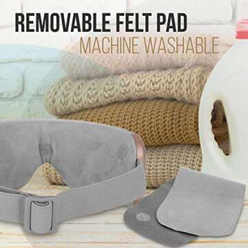 Experience SereneLife Smart Eye Massager with Heat & Music