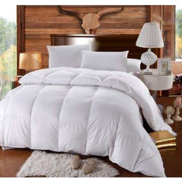 Royal Tradition Extra Warm Hungarian Down Alternative Comforter (King/California King 106x90) 86-Oun...