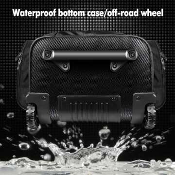 JANUS Golf Travel Bags,Golf Travel Bags for Airlines with Wheels,with Head ABS Plastic case,with Gol...