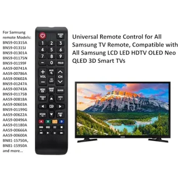 Universal Samsung TV Remote No Setup Required