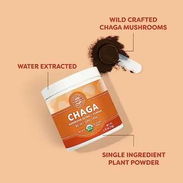 Vimergy Organic Chaga Mushroom Extract for Health Boost
