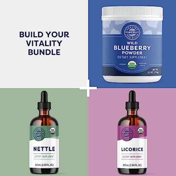 Vimergy USDA Organic Wild Chaga Mushroom Extract Powder, 33 Servings – Ideal in Chaga Tea, Coffee, Smoothies – Cardiovascular Support - Kosher, Vegan, No Gluten, Paleo - Pure Chaga, No Fillers (50g)