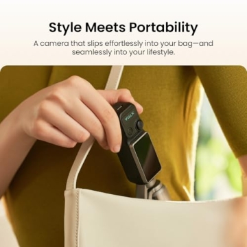 Xtra Muse Pocket Vlogging Camera with 4K/120fps Performance