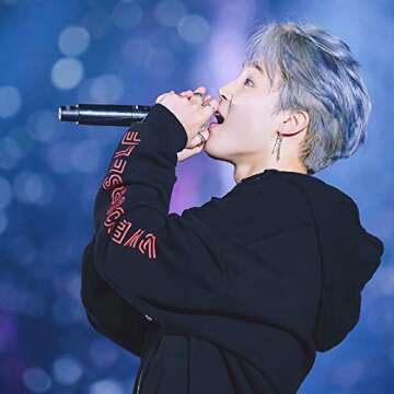 YJYP Kpop Boys Love Yourself Hoodie Jimin Jungkook Suga V RM Jin World Tour Zipper Jacket